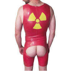Atomic suit with jockstrap